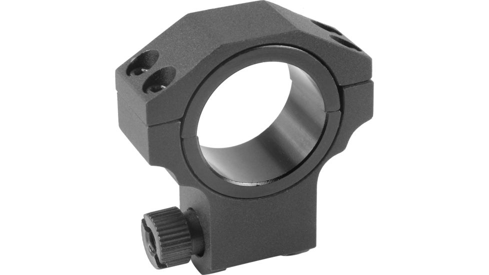 Barska Rifle Scope Rings - 30mm w/ 1in Insert, High Height, Matte Black, Ruger Style - AI11061
