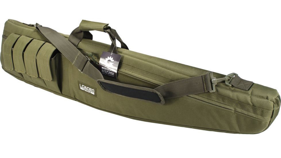 Loaded Gear RX-100 48in Tactical Rifle Bag,48x2.3x8.2in,OD Green BI12320