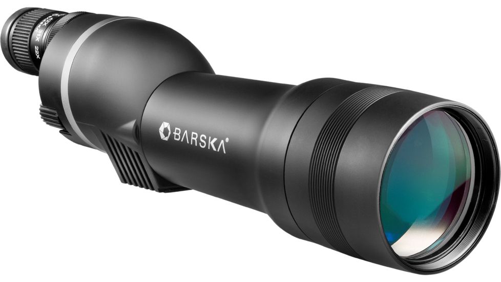 Barska Spotter Pro 22-66x80 Straight Spotting Scope - Black, w/ Tripod, Case AD10352
