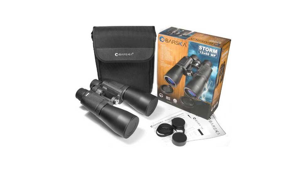 Barska Storm 12x60mm Binoculars Package