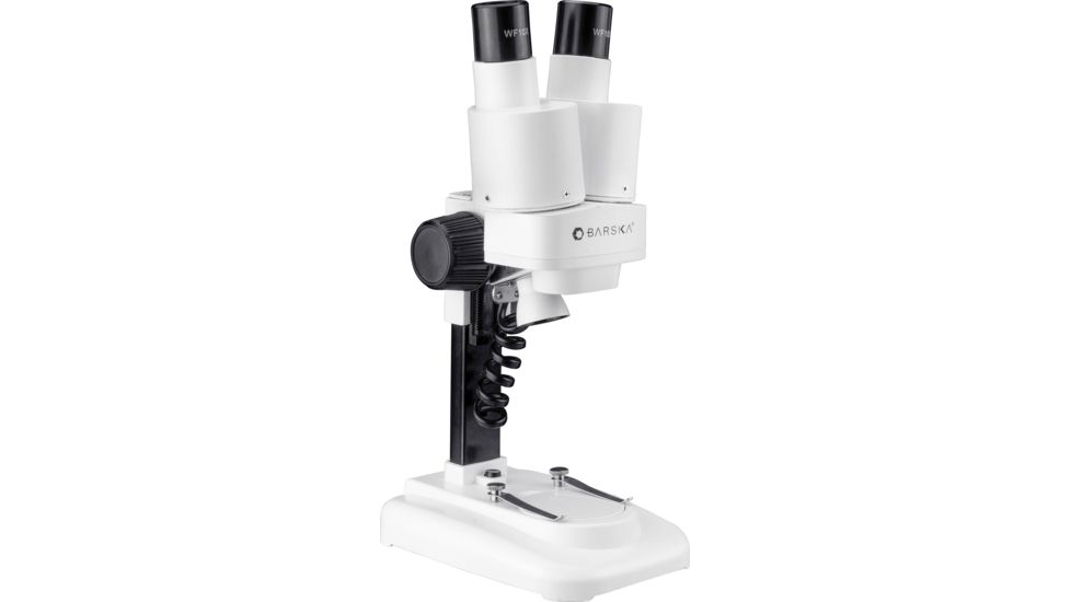 Barska 20x, 50x Student Stereo Microscope, White, Small, AY13116