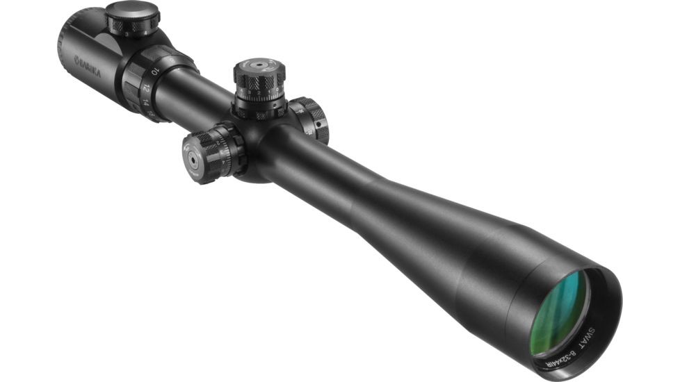 Barska SWAT 8-32x44 IR Tactical Rifle Scope w/ Mil-Dot Illuminated Reticle, Sunshade &amp; Rings
