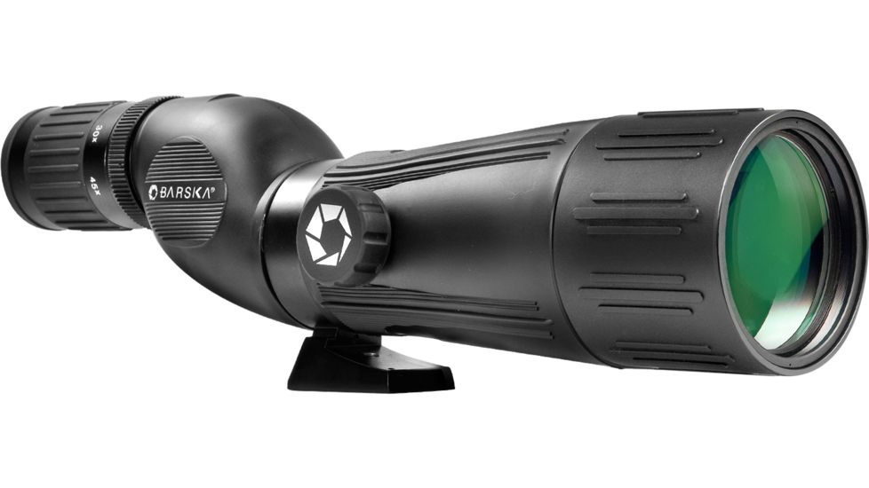Barska Tacoma 15-45x60 Straight Waterproof Spotting Scope, Black w/ Tripod & Case AD11100