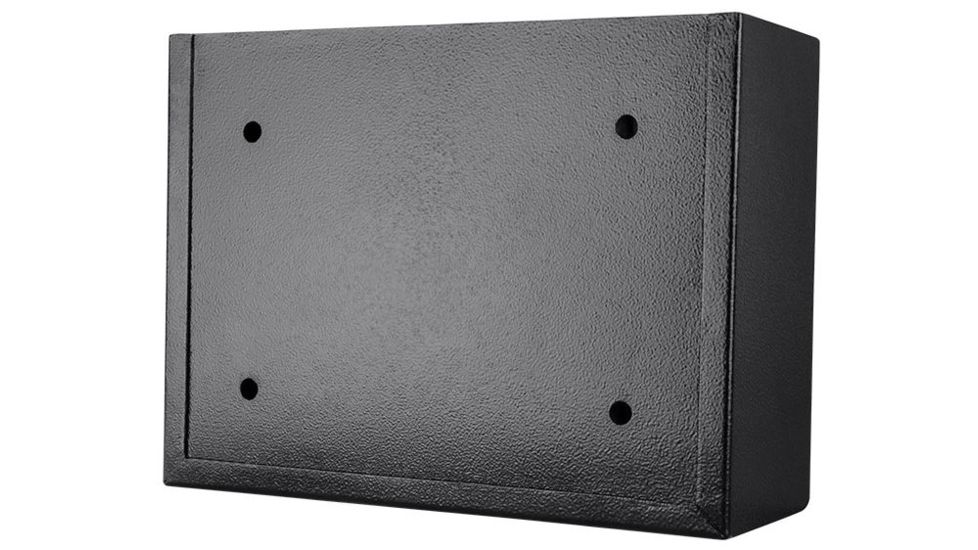 Barska Top Open Keypad Safe, Low Battery Alert, 12 Gauge Sheet Steel Construction, Black, Outer Size 12 x 9.5 x 4.5 in AX12622