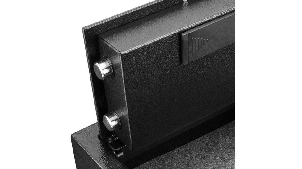 Barska Top Open Keypad Safe, Low Battery Alert, 12 Gauge Sheet Steel Construction, Black, Outer Size 12 x 9.5 x 4.5 in AX12622