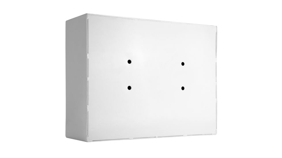 Barska Top Opening Biometric Safe BX-200,14.5x11x2.5in,White AX12402