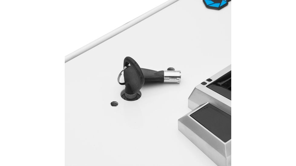 Barska Top Opening Biometric Safe BX-200,14.5x11x2.5in,White AX12402