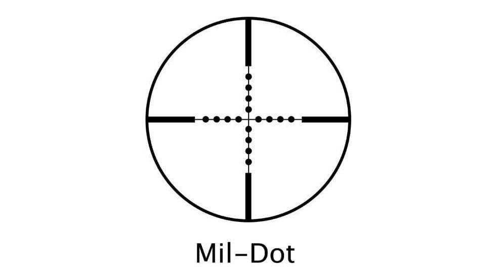 Barska Varmint 6-24x42 AO Rifle Scope, Mil-Dot Reticle, Adjustable Objective - AC10046