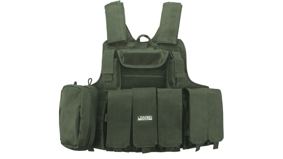 Loaded Gear VX-300 Loaded Gear Tactical Vest,OD Green BI12286