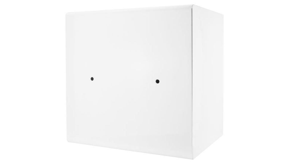 Barska White Keypad Jewelry Safe, Dark Interior, Steel, White, Outer Size 18 x 14 x 17.5 in AX12732