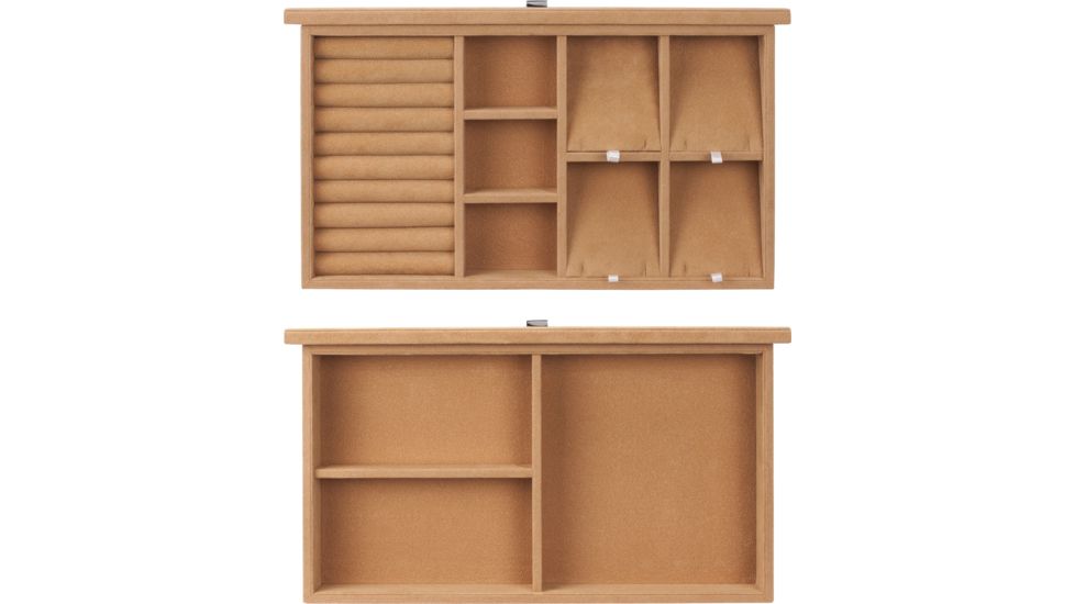 Barska White Keypad Jewelry Safe Tan Interior, White, Medium AX13104