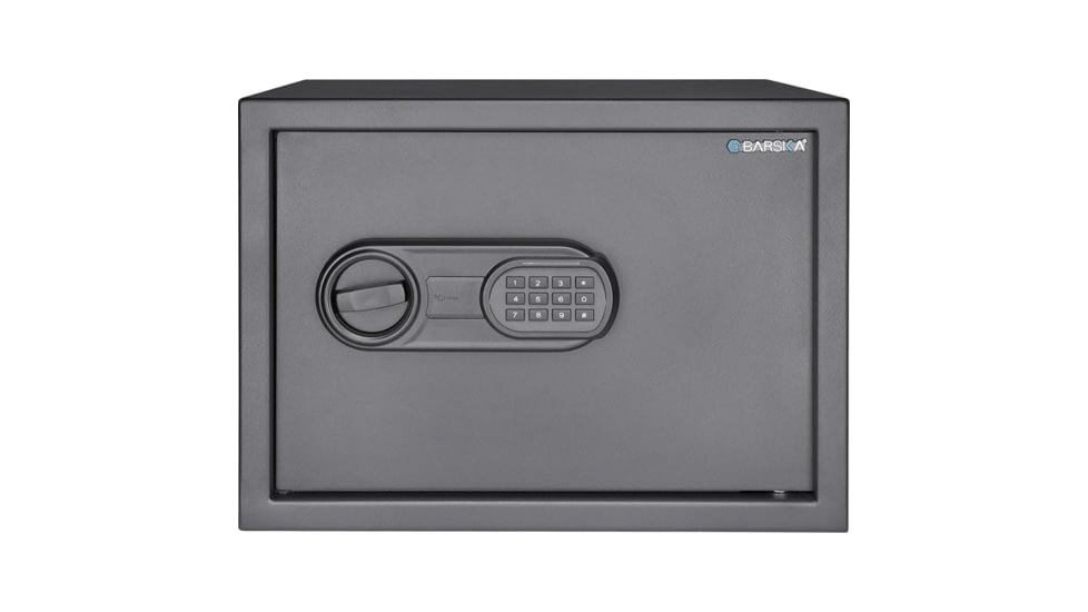 Barska WL80 WardenLight 0.8 Cu. ft Digital Keypad Safe with Interior LED Light, Black, Small, AX13748