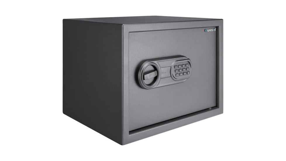 Barska WL80 WardenLight 0.8 Cu. ft Digital Keypad Safe with Interior LED Light, Black, Small, AX13748