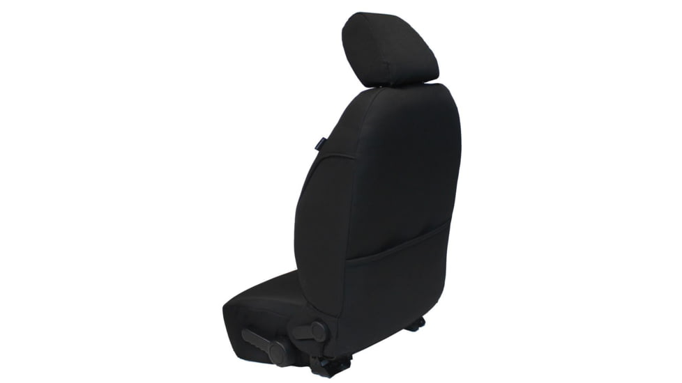 Bartact Jeep JKU Seat Covers Rear Split Bench 2013-2017 Wrangler JKU Baseline Performance, Black, JKBC2013R4B