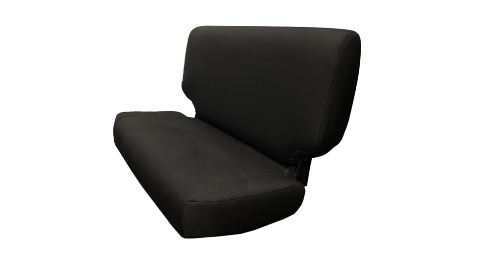 Bartact Jeep Wrangler TJ 1997-02 Baseline Performance Rear Bench Seat Covers, Black, TJBC9702RBB