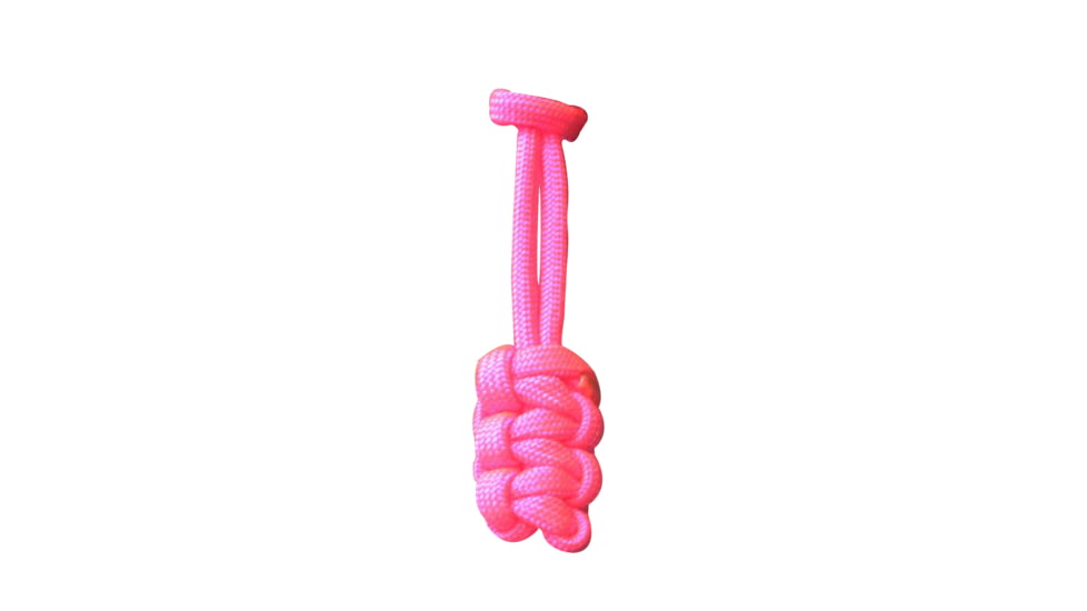 Bartact Paracord Zipper Pull w/ Key Ring, Set of 5, Hot Pink, XXPZ5P