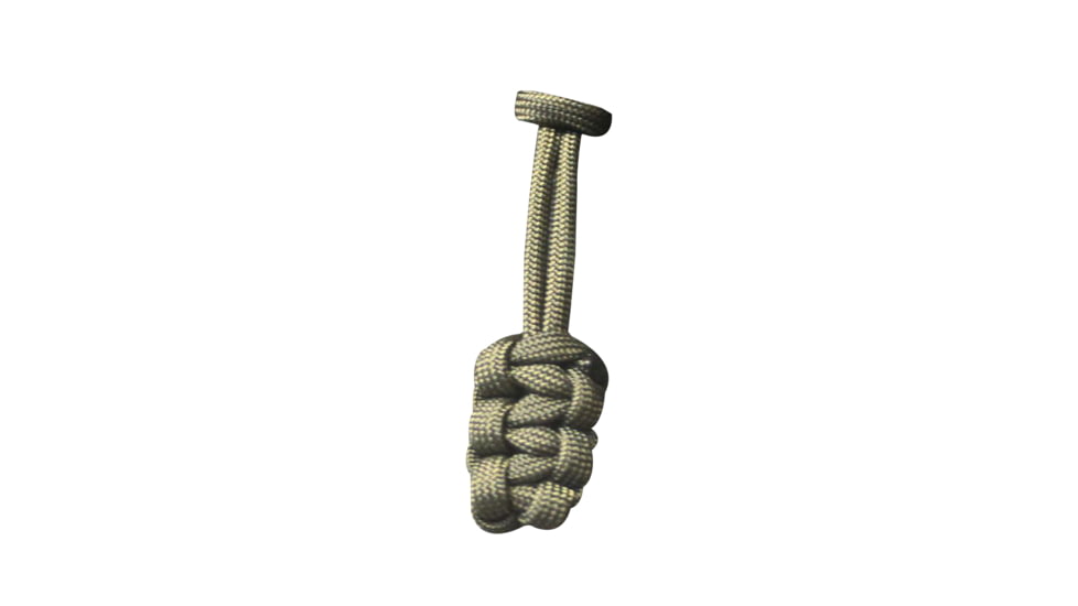 Bartact Paracord Zipper Pull w/ Key Ring, Set of 5, Olive Drab, XXPZ5O