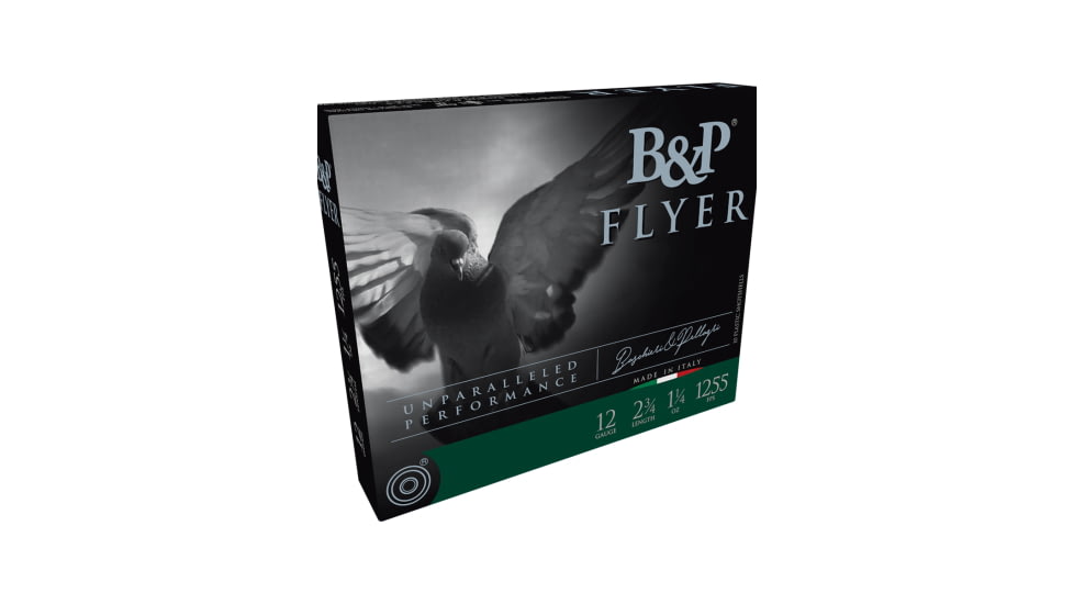 Baschieri &amp; Pellagri Pigeon Light 12 Gauge 1.25 oz 2.75in Shotgun Ammo, #7.5, 10 Rounds, 12B14PL7