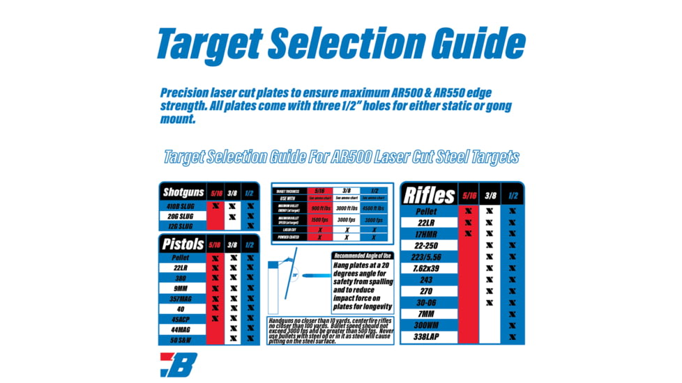 Bash Target Supply Bash Target Ar500 Gong Target Round 6-1/2 Thick