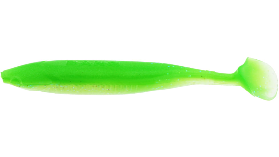 Bass Assassin Bang Lures Die Dapper Swimbait, 3.5in, 10 per Pack, Needlefish, 3.5, DDA78446