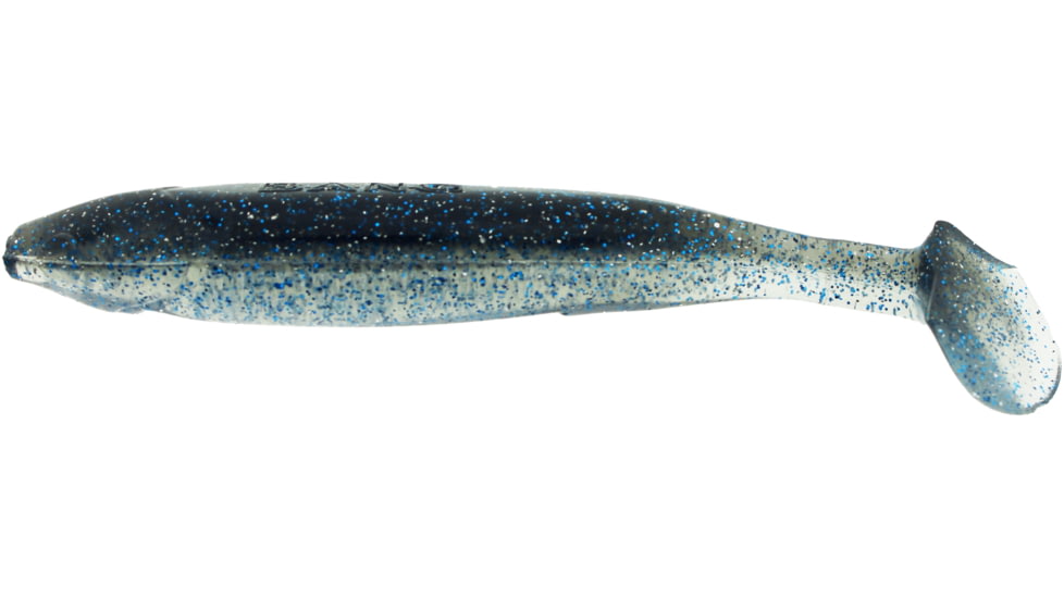 Bass Assassin Bang Lures Die Dapper Swimbait, 3.5in, 10 per Pack, Smokin Shad, 3.5, DDA78314