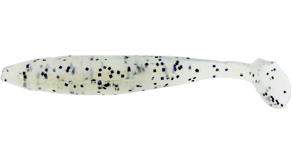 Bass Assassin Bang Lures Die Dapper Swimbait, 3.5in, 10 per Pack, Violet Moon, 3.5, DDA78433