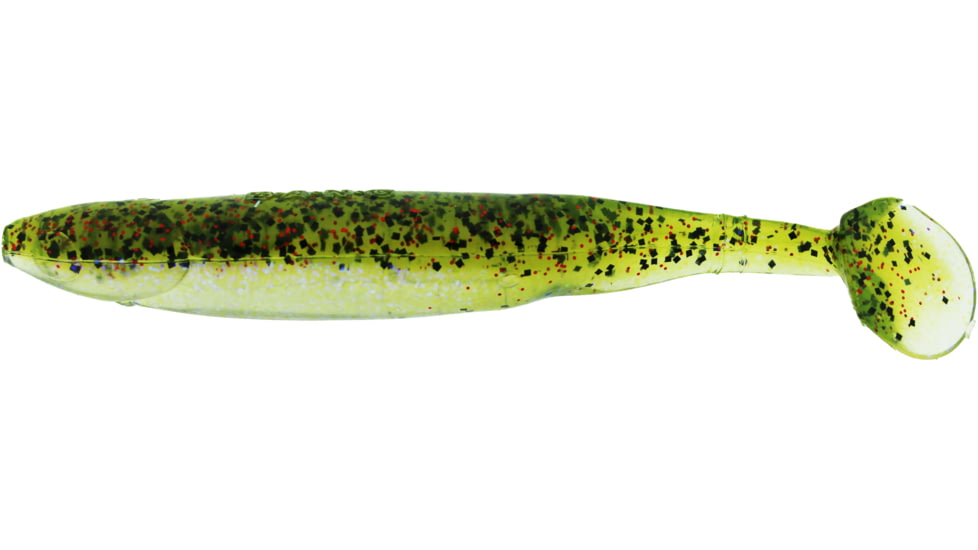 Bass Assassin Bang Lures Die Dapper Swimbait, 5in, 10 per Pack, Hammertime, 5, DDA41489