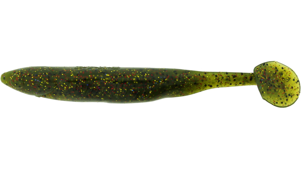 Bass Assassin Bang Lures Die Dapper Swimbait, 5in, 10 per Pack, Lane's Toad, 5, DDA41558