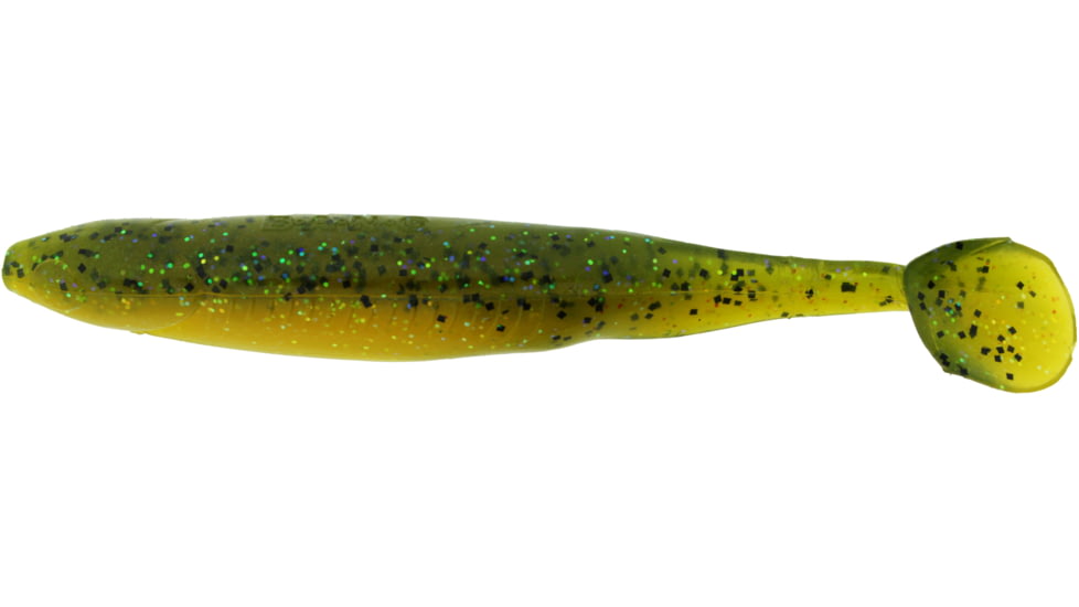 Bass Assassin Bang Lures Die Dapper Swimbait, 5in, 10 per Pack, Sungill, 5, DDA41531