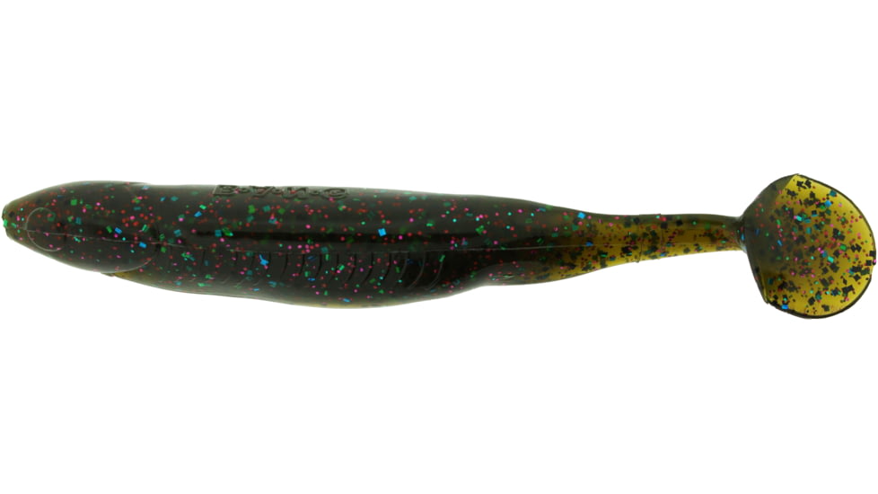 Bass Assassin Bang Lures Die Dapper Swimbait, 5in, 10 per Pack, Tilapia, 5, DDA41567