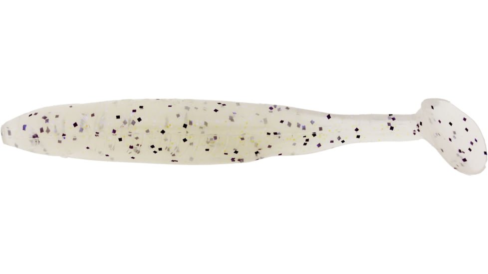 Bass Assassin Bang Lures Die Dapper Swimbait, 5in, 10 per Pack, Violet Moon, 5, DDA41433
