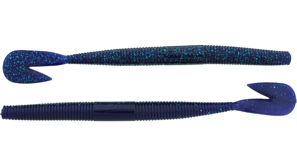 Bass Assassin BANG Lures RSB Worm, 7.25in, 8 per Pack, Gooseberry, 7.25, RSB53543