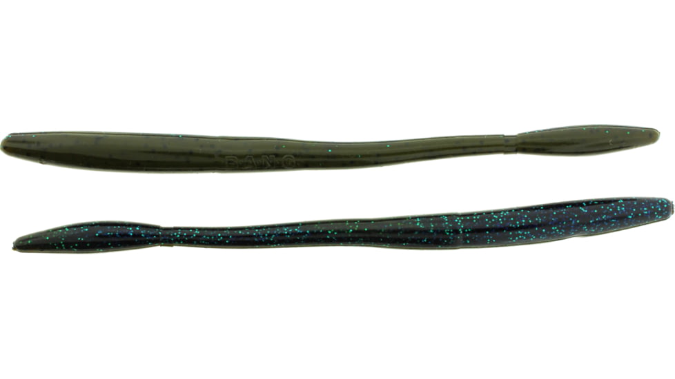 Bass Assassin BANG Lures Tapout, 6in, 12 per Pack, Grave Digger, 6, TO59484