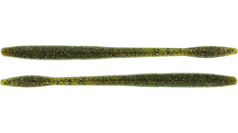 Bass Assassin BANG Lures Tapout, 6in, 12 per Pack, Green Pumpkin Magic, 6, TO59402