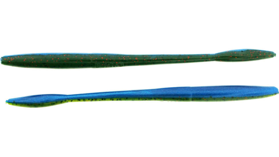 Bass Assassin BANG Lures Tapout, 6in, 12 per Pack, Watermelon Emerald, 6, TO59493