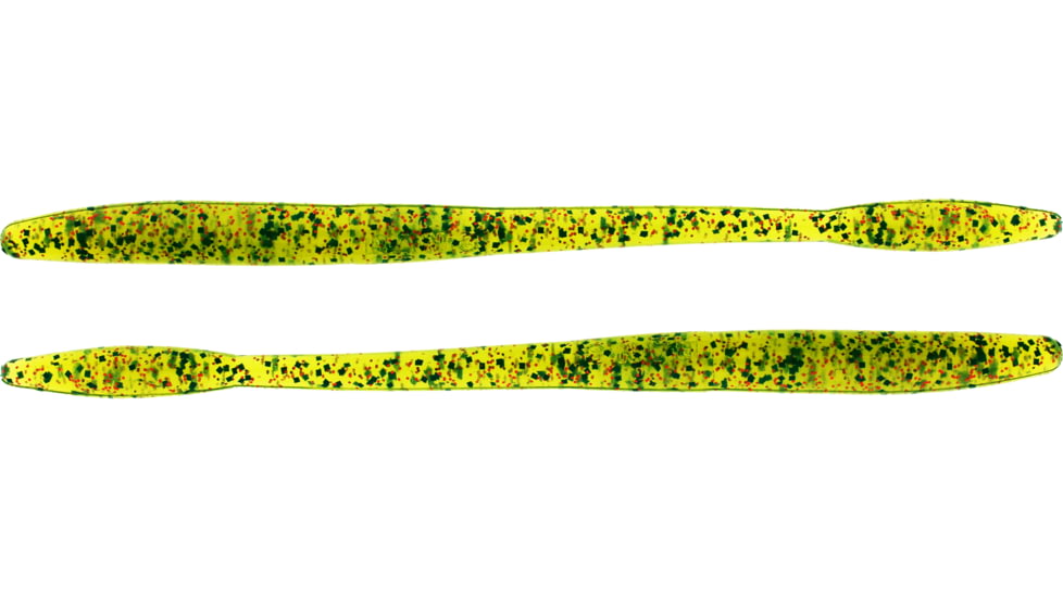 Bass Assassin BANG Lures Tapout, 6in, 12 per Pack, Watermelon/Red Glitter, 6, TO59410