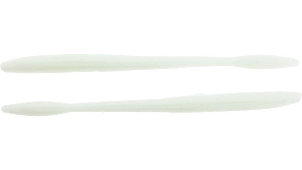 Bass Assassin BANG Lures Tapout, 6in, 12 per Pack, White, 6, TO59108