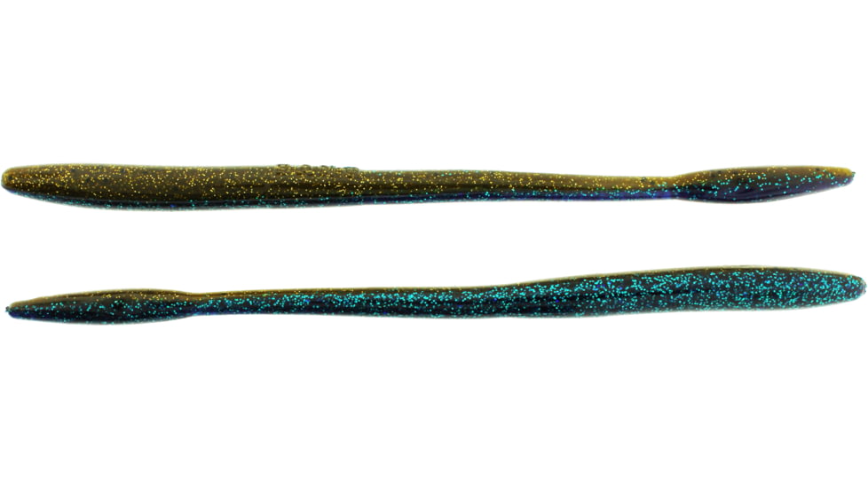 Bass Assassin BANG Lures Tapout, 7.5in, 12 per Pack, Gold Rush, 7.5, TO64495