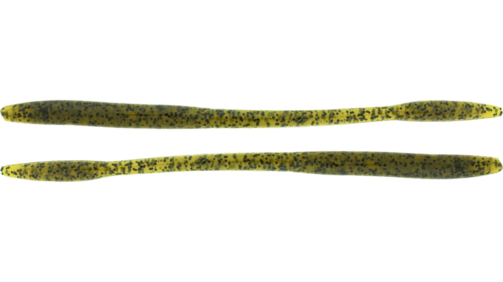 Bass Assassin BANG Lures Tapout, 7.5in, 12 per Pack, Green Pumpkin, 7.5, TO64458