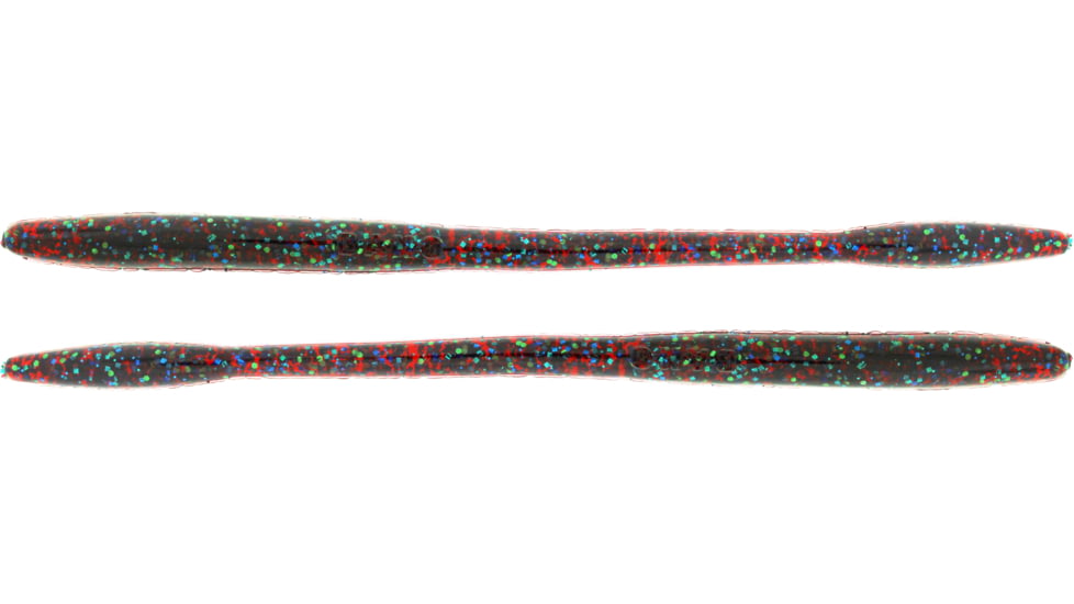 Bass Assassin BANG Lures Tapout, 7.5in, 12 per Pack, Plum Apple, 7.5, TO64589