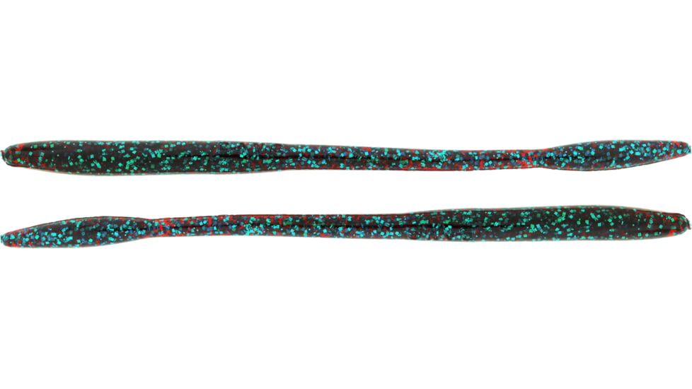 Bass Assassin BANG Lures Tapout, 7.5in, 12 per Pack, Redbug, 7.5, TO64451