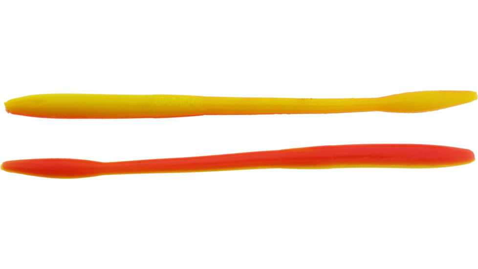 Bass Assassin BANG Lures Tapout, 7.5in, 12 per Pack, Sherbet, 7.5, TO64342