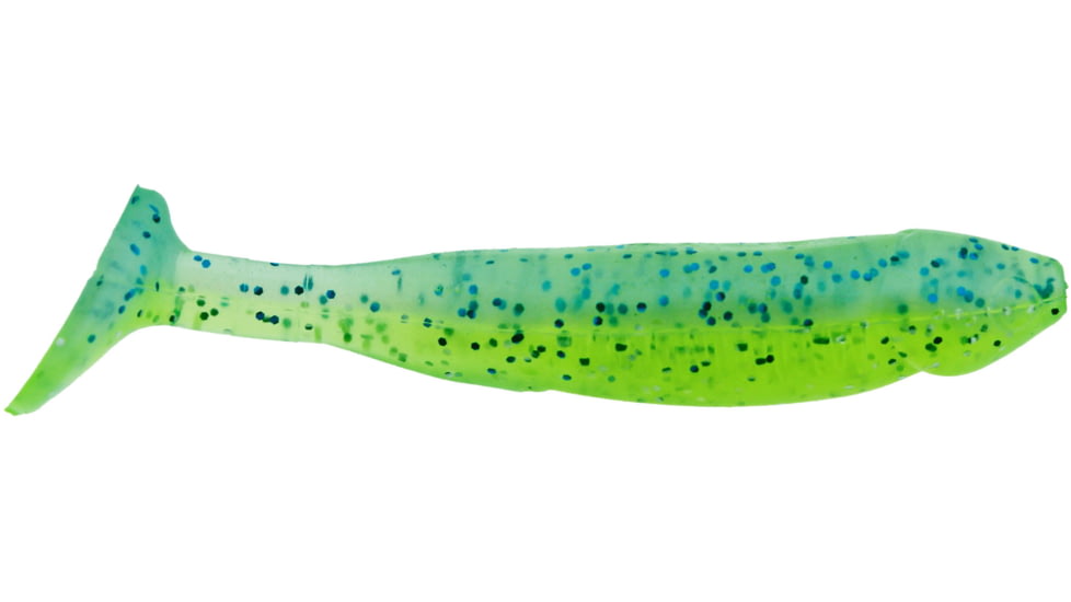 Bass Assassin Crappie Dapper Swimbait, 2in, 10 per Pack, Blue Grass, 2, DDA48521