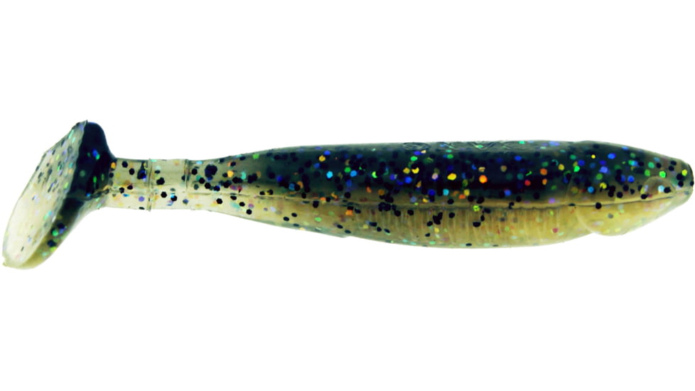 Bass Assassin Crappie Dapper Swimbait, 2in, 10 per Pack, Rainbow Shad, 2, DDA48462