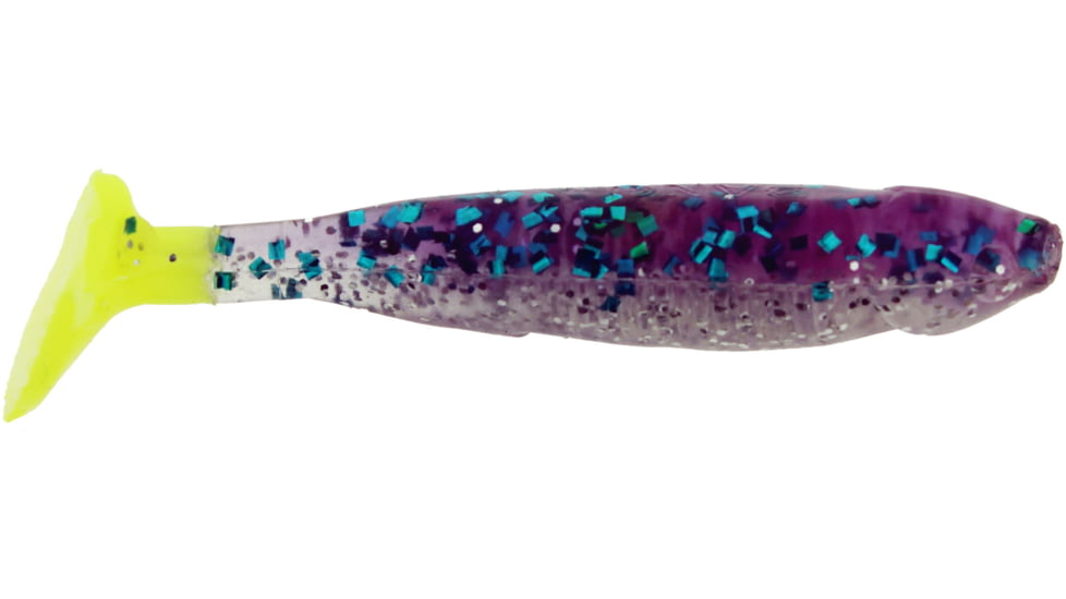 Bass Assassin Crappie Dapper Swimbait, 2in, 10 per Pack, Slammin Chicken, 2, DDA48265