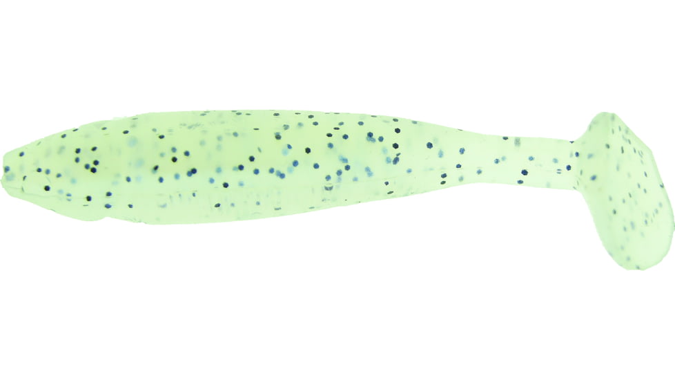 Bass Assassin Crappie Dapper Torpedo Shad Tail Swimbaits, 10, 2in, Monkey Milk, DDA48527