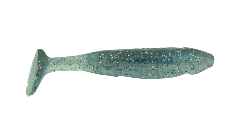 Bass Assassin Crappie Dapper Torpedo Shad Tail Swimbaits, 10, 2in, Smokin Torpedo Shad, DDA48314