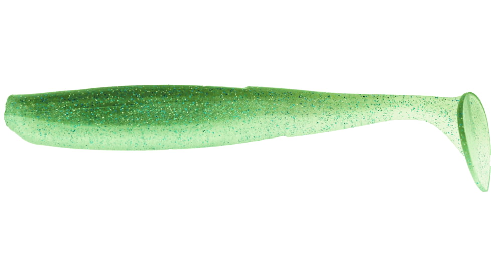 Bass Assassin Elite Shiner Shad Tail Swimbaits, 8, 4in, Smokin Shad, ES953S14