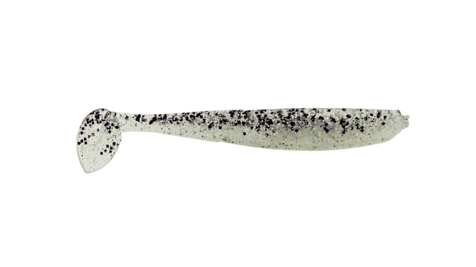 Bass Assassin Lures Elite Shiner, 4in, 8 per Pack, Cool Ice, 4, ES95329