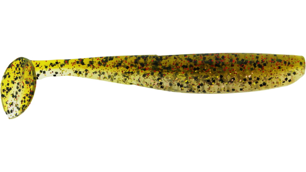 Bass Assassin Lures Elite Shiner, 4in, 8 per Pack, Houdini, 4, ES95466
